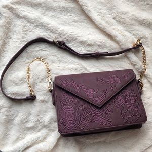 Urban Expressions purple crossbody NWOT